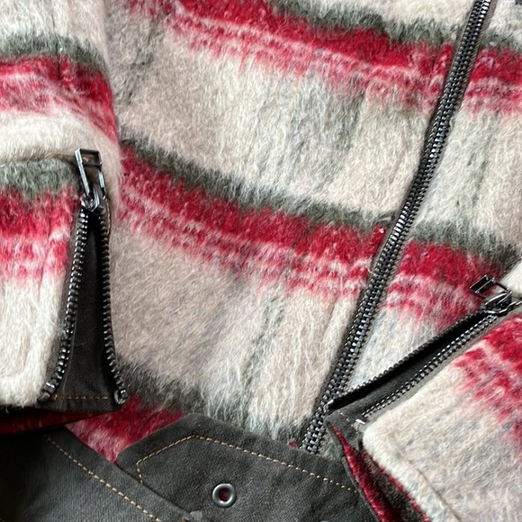 NWT Free People | Montana Slouchy Wool Moto Jacket Medium - Picture 16 of 16